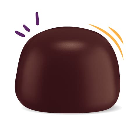 Natural raspberry flavor aroma and soft gummy texture of Brain Gold.