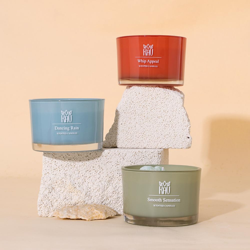 KAV Dancing Rain blend of essential oils enhances ambience naturally.