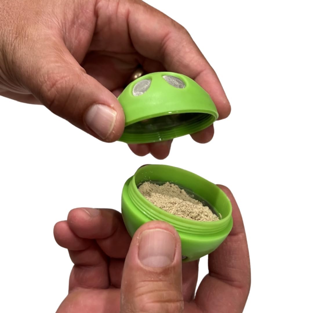 Kavafied AluBall in cup ready to enjoy a smooth kava.
