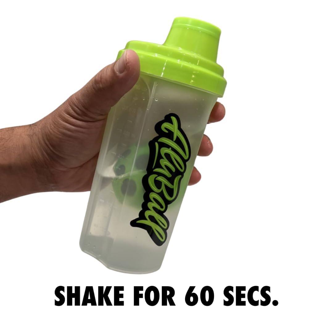 Kavafied AluBall packaging highlights easy setup and durable design.