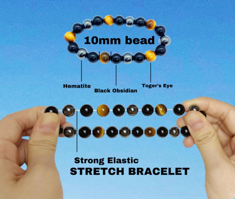 KAVAGOBO medium-size bracelet fits wrists 6.0–6.7 inches comfortably.