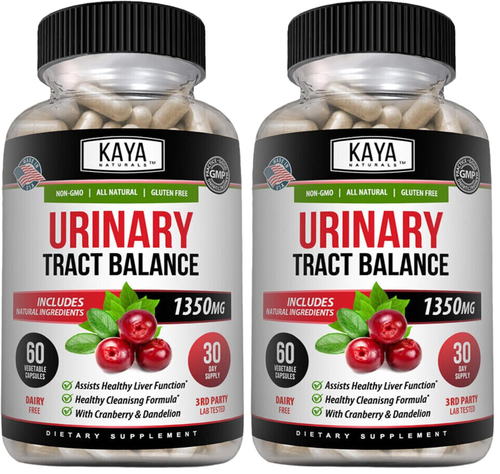 Kaya Naturals D-Mannose bottle front for daily urinary wellness support