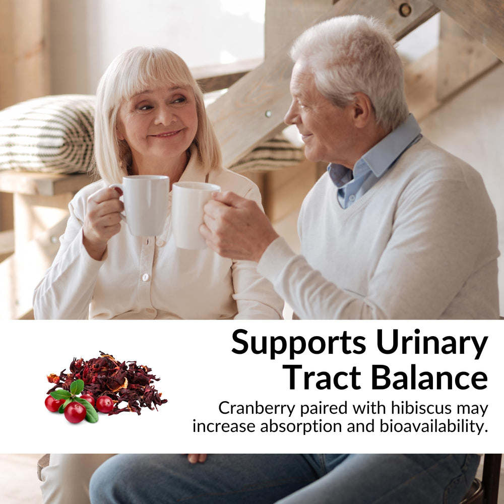 Kaya Naturals D-Mannose Cranberry Power highlighting cranberry blend for urinary tract cleanliness