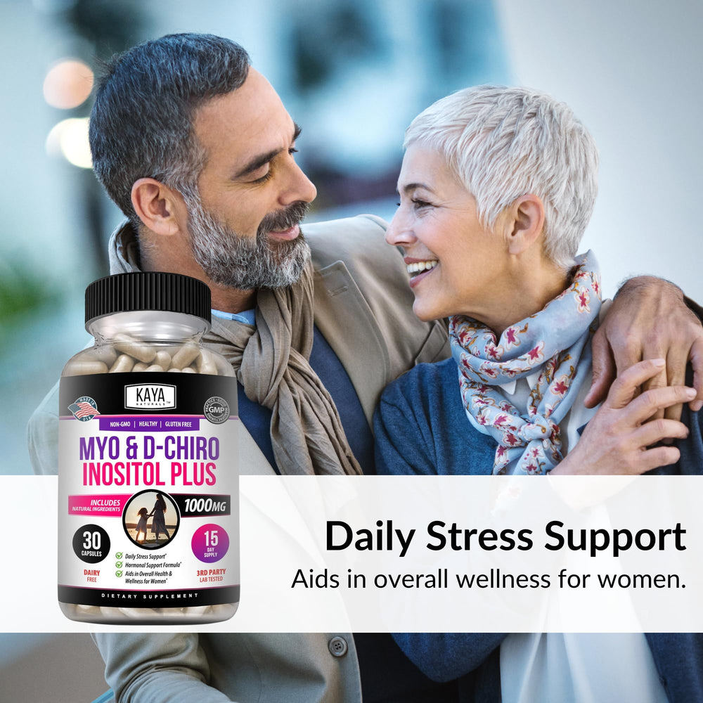 Kaya Naturals gluten-free and non-GMO ingredients label signals quality.