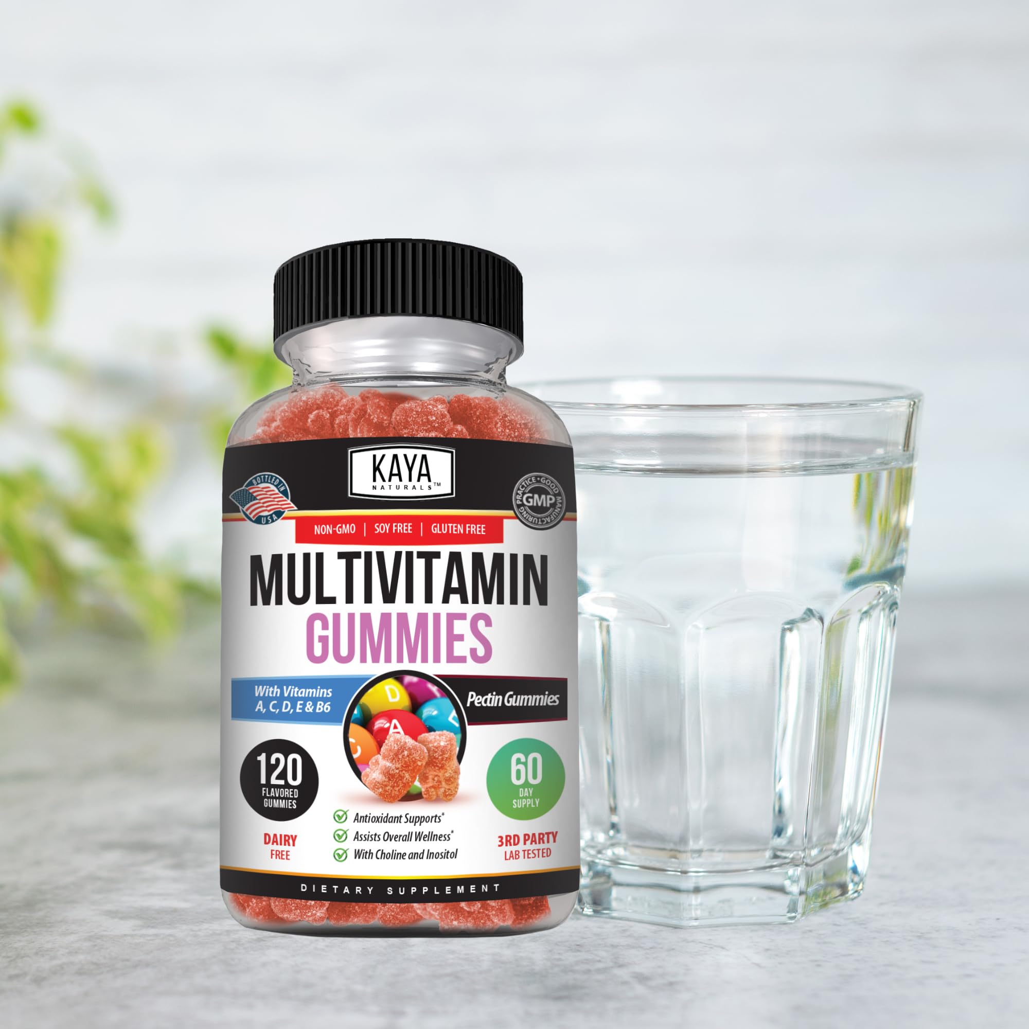 Kaya Naturals gluten-free non-GMO sugar-free certification supports dietary preferences.