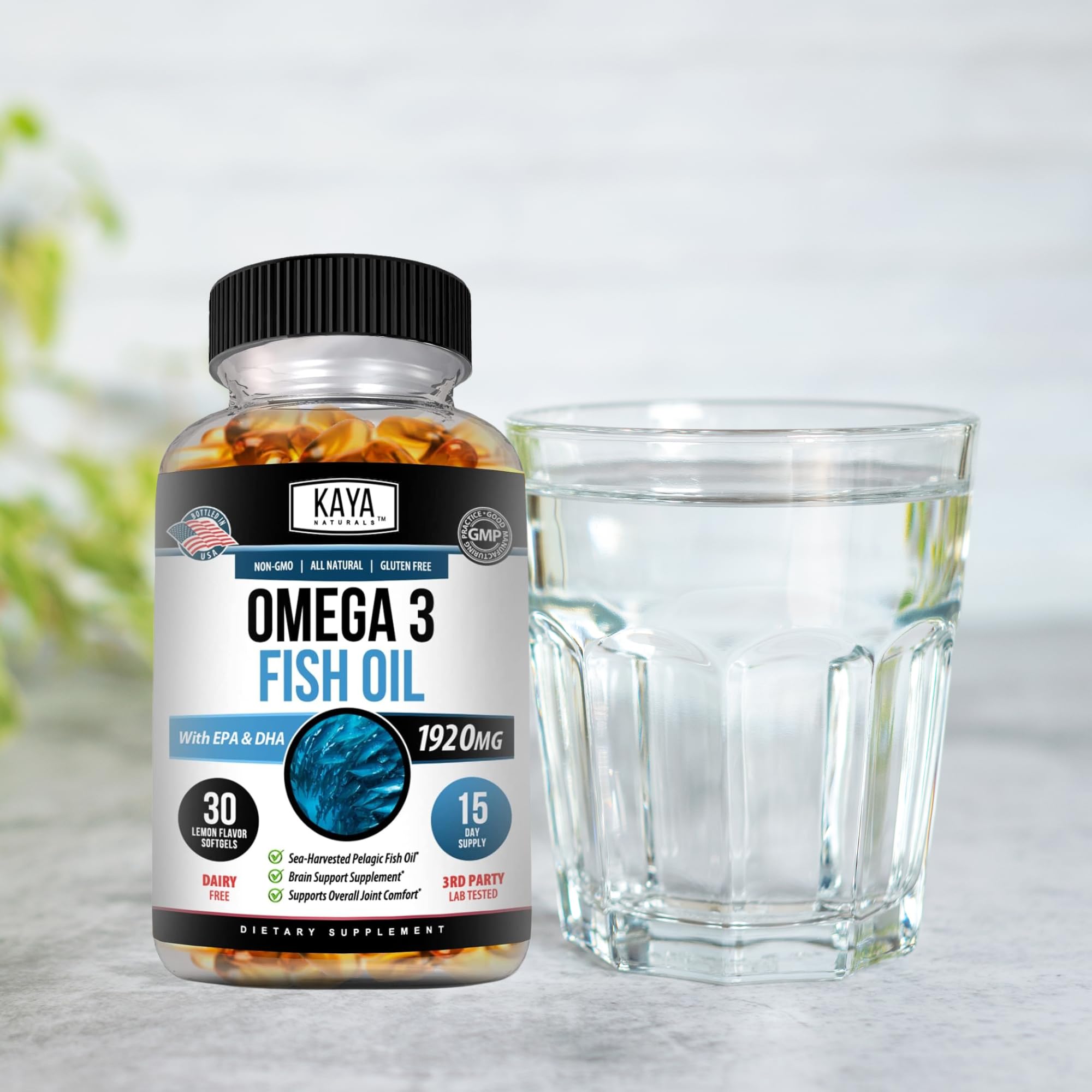 Kaya Naturals Omega-3 no fishy aftertaste confirms burpless experience