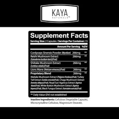 Kaya Naturals Capsules Close-up for easy daily use