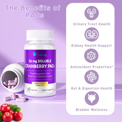 Kedicy Cranberry Pills pouring capsules for easy daily routine