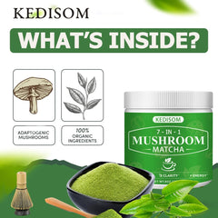 KEDISOM Latte-style cup with foam emphasizes creamy texture and vibrant color.
