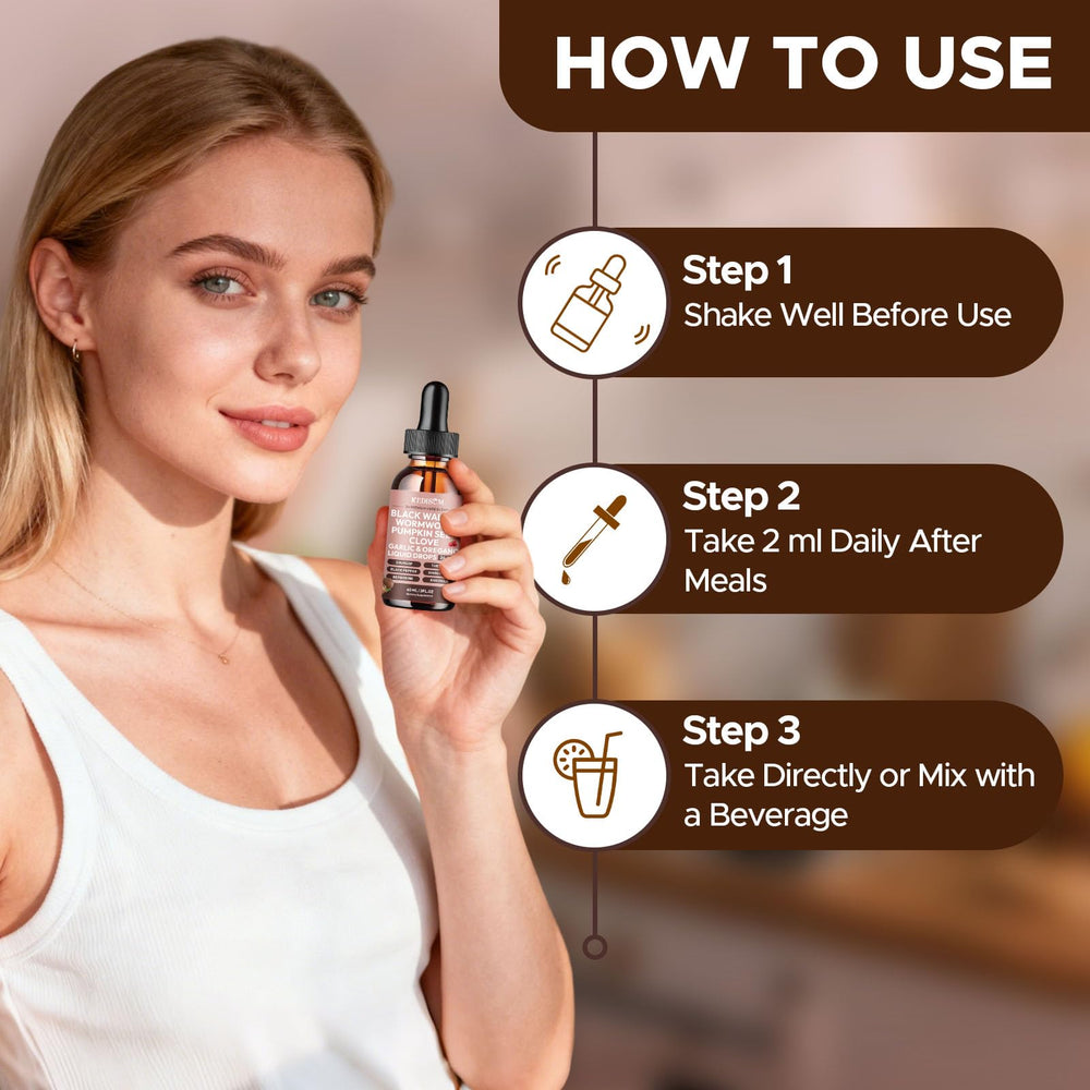 KEDISOM tincture bottle with glass conveys simple daily ingestion.
