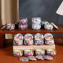 kedtui Scented Candles Gift Set rose jar adds romance and warmth to any room