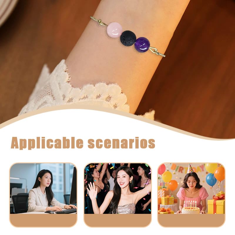 Kefley fidget bracelet supports discreet mindfulness during stress.