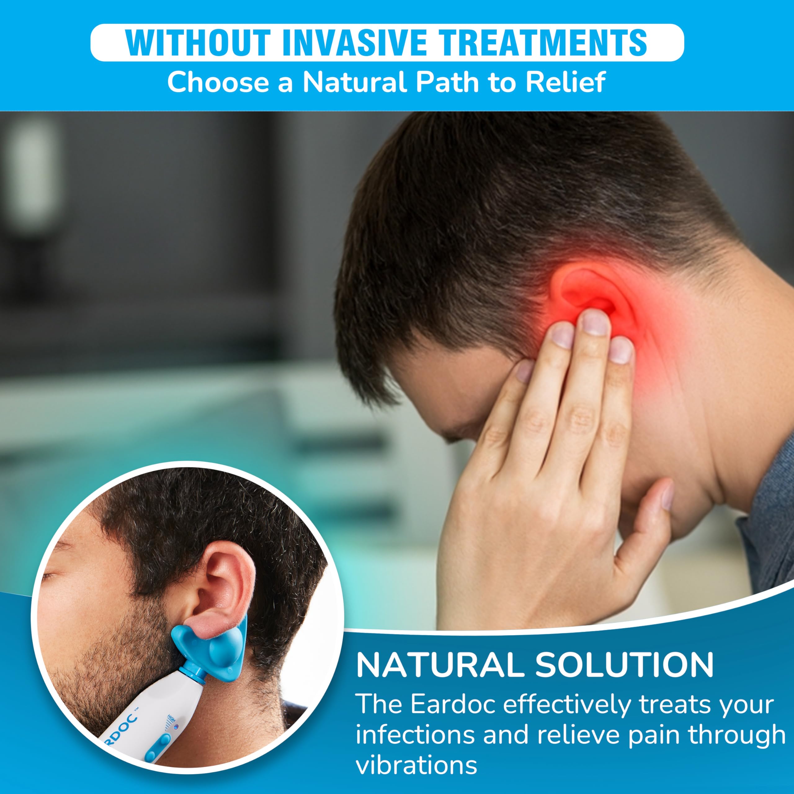 KenCap Eardoc travel relief during flight for ear pressure