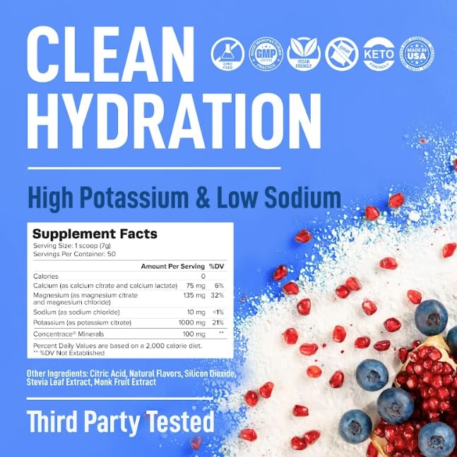 Keppi Electrolytes scoop ready to mix for keto-friendly hydration.