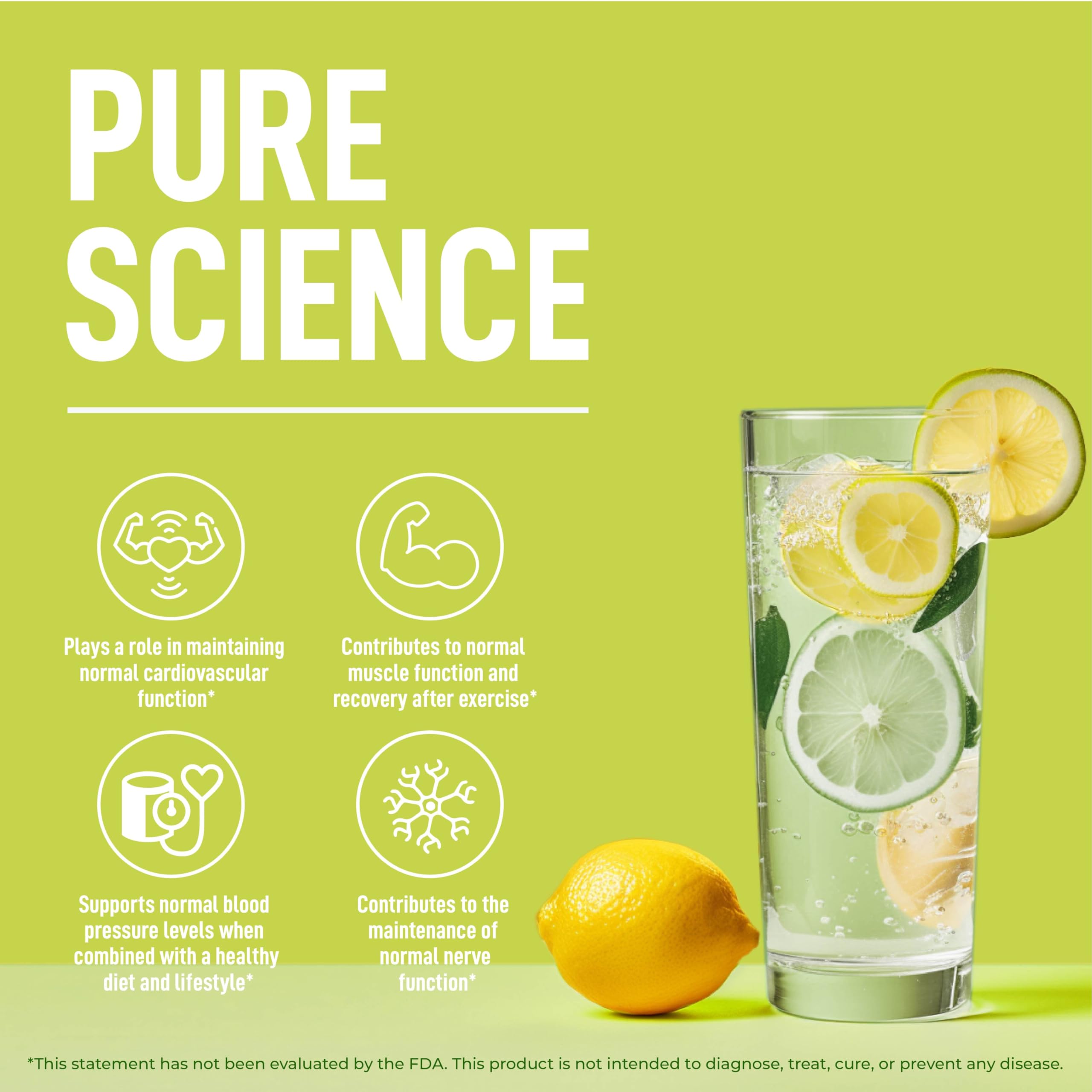 Keppi Electrolytes Lemon Lime powder label close-up.