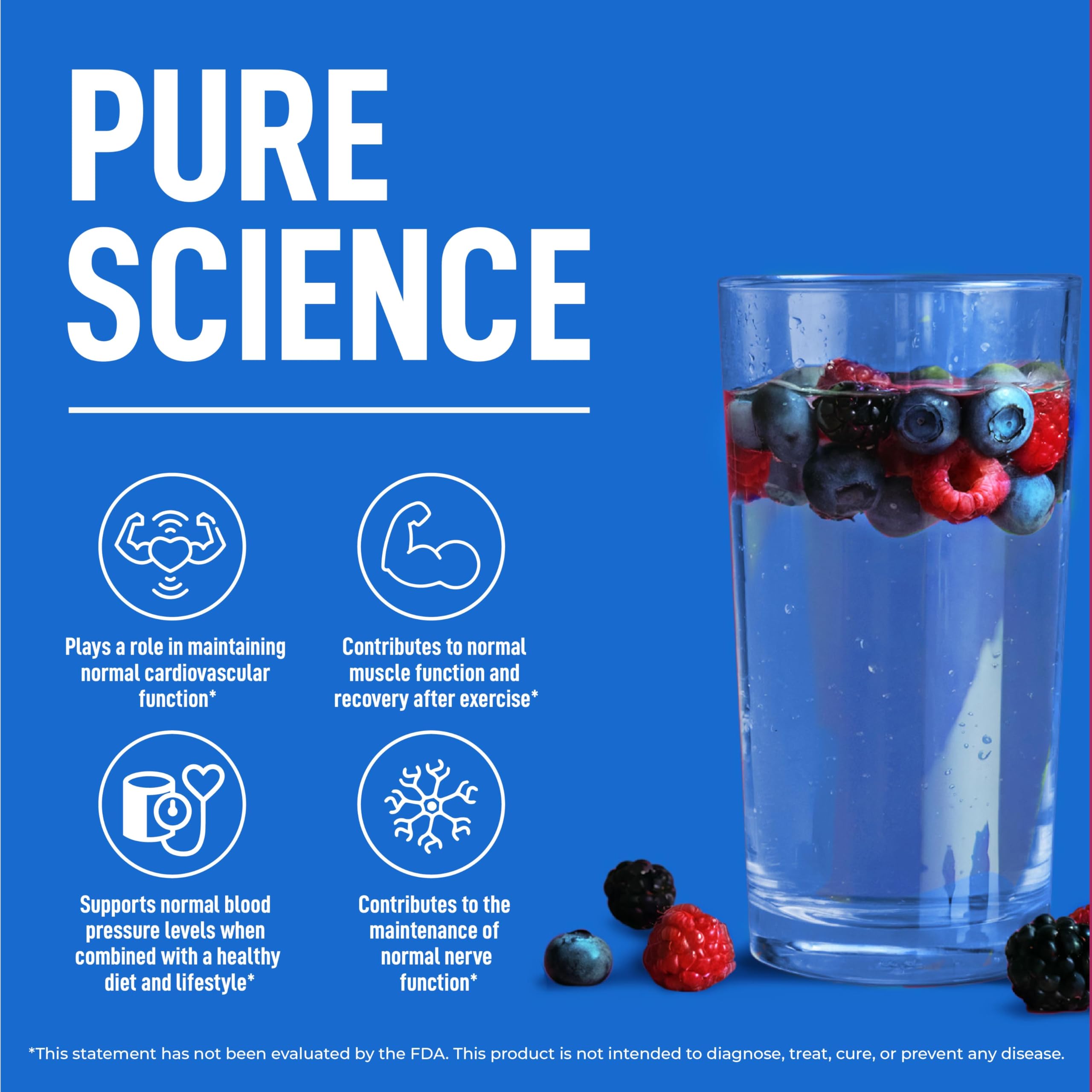 Keppi label closeup shows clean, sugar-free electrolyte formula