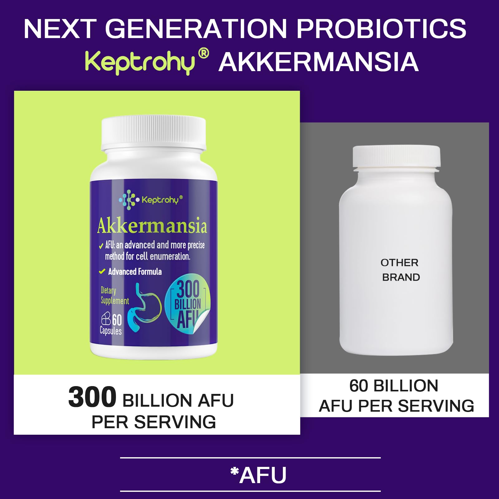 Keptrohy Akkermansia supports gut health and immunity