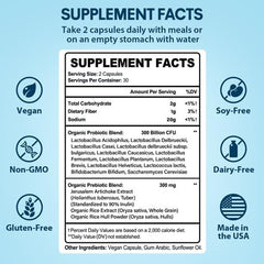 Keptrohy probiotics 12 strains image emphasizes strain diversity for gut balance.
