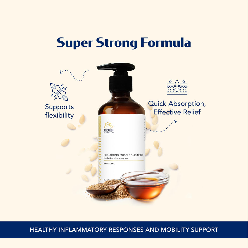 Kerala Ayurveda Myaxyl Thai Ginger warmth image suggests joint comfort
