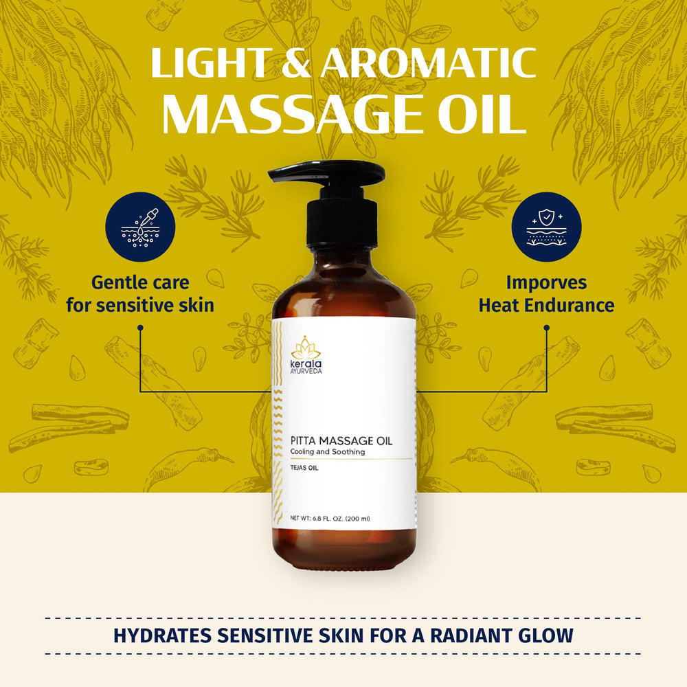 Tejas Oil provides skin hydration during massage and daily routines