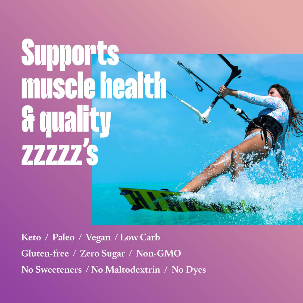 Keto Chow SALTT Relax label highlights minerals and electrolytes