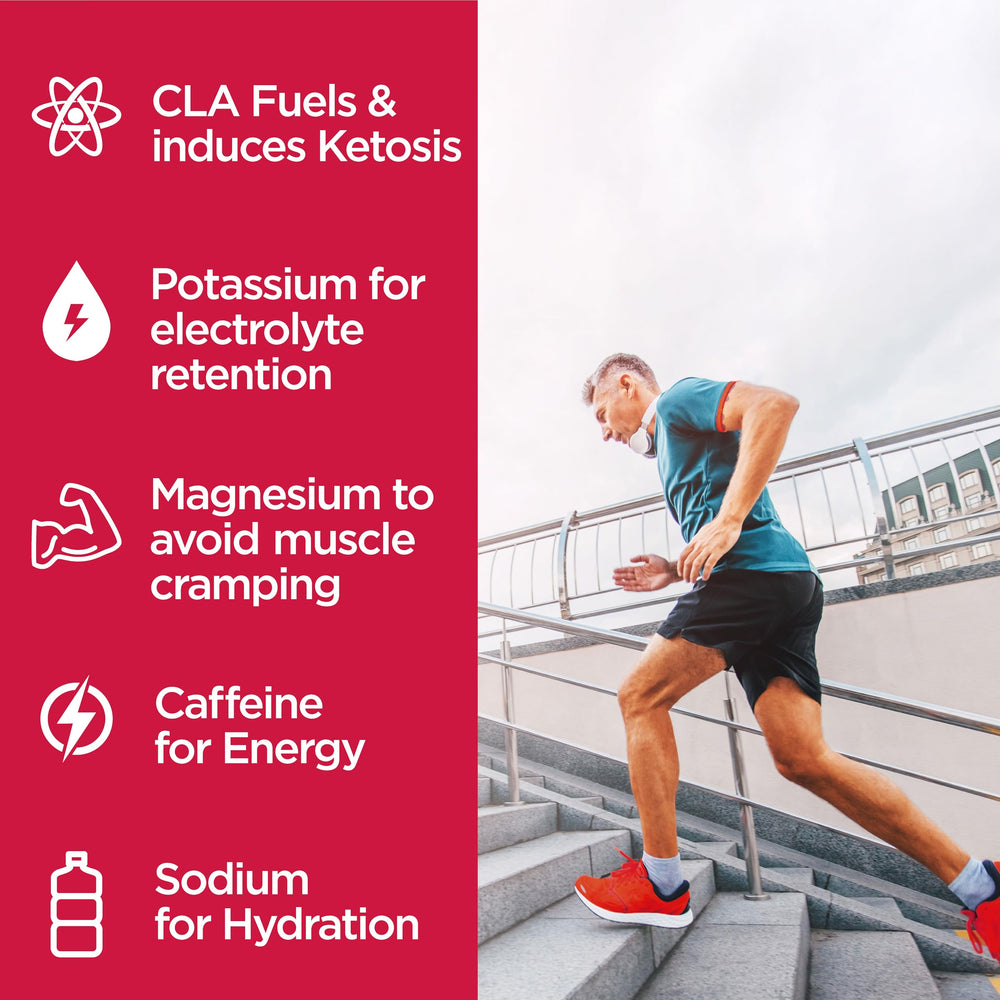 Caffeine illustration suggests clean energy without jitters.