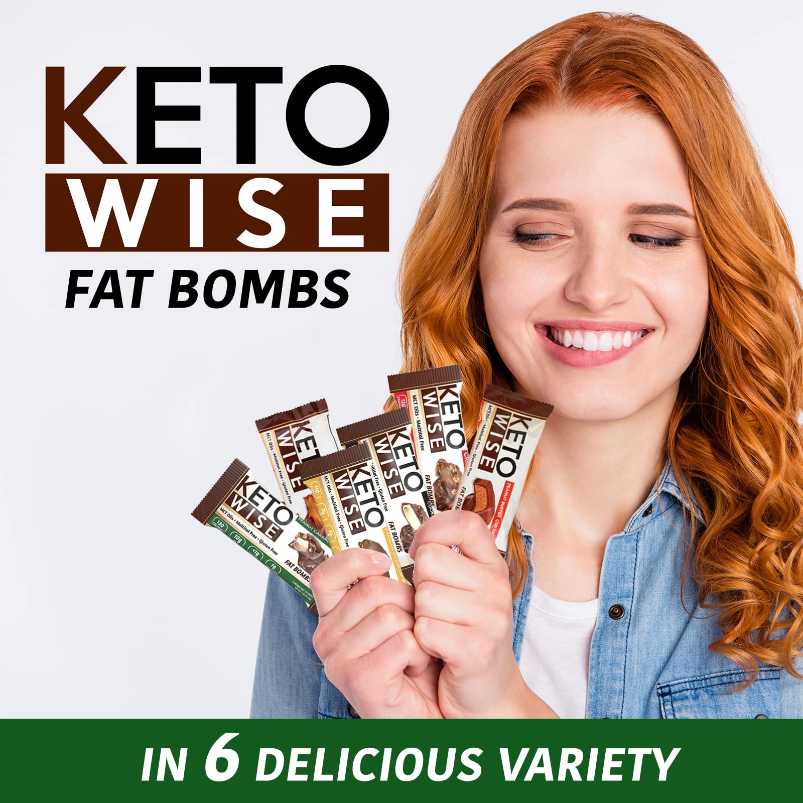 Keto Wise Fat Bombs packaging detail highlighting quality