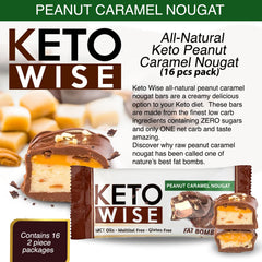 Keto Wise Fat Bombs two-piece portions for controlled snacking