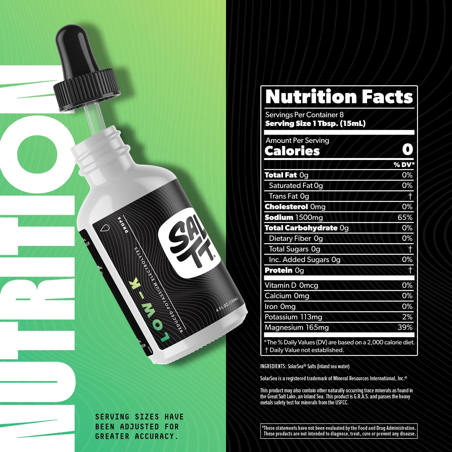 Drops on spoon with Keto Chow SALTT Low-K Fasting Drops