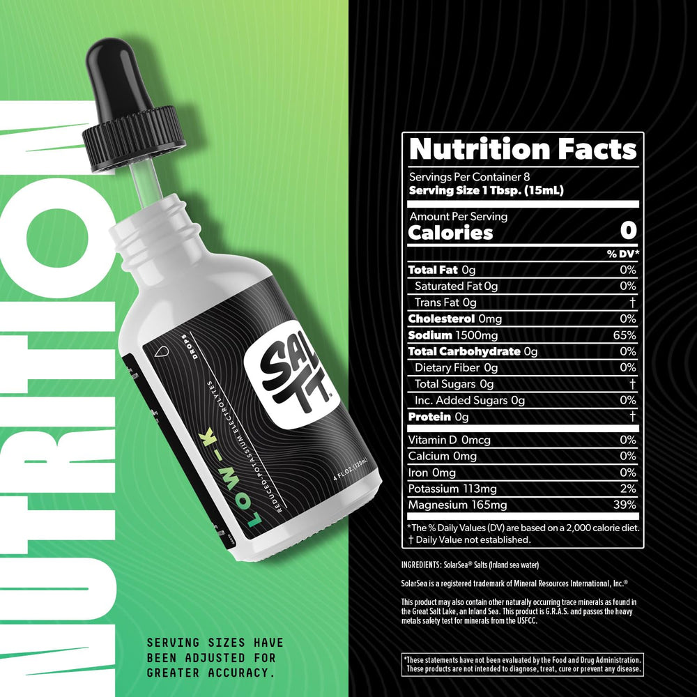 Drops on spoon with Keto Chow SALTT Low-K Fasting Drops