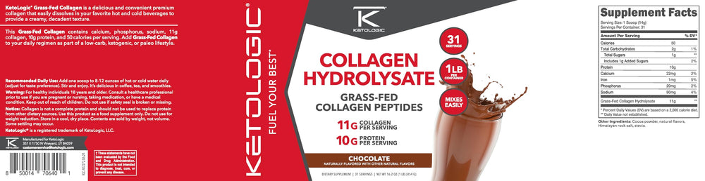 Ketologic collagen chocolate as a versatile baking ingredient for recipes