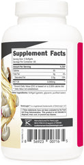 Ketologic MCT Oil Softgels packaging reflects NSF GMP compliant manufacturing standards.