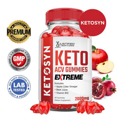 Ketosyn Keto Gummies beet juice visual emphasizing natural flavor and color appeal.