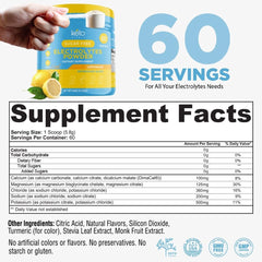 Keto Vitals Electrolytes Powder glass mix for daily energy balance