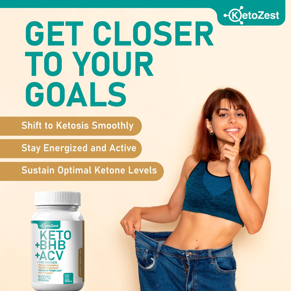 KetoZest bottle being poured for easy daily intake of capsules.