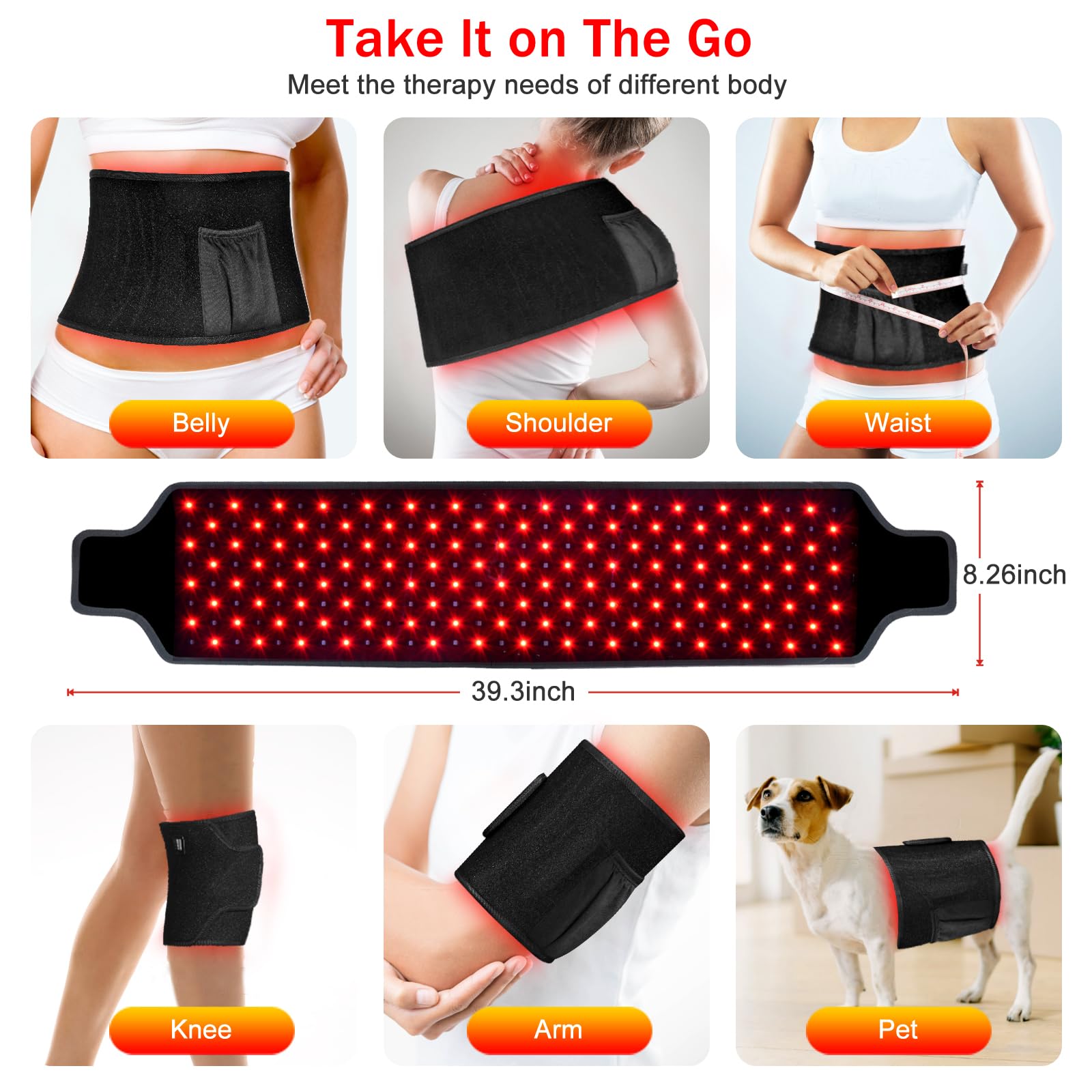 KETYWHA belt control panel shows adjustable modes for personalized sessions.