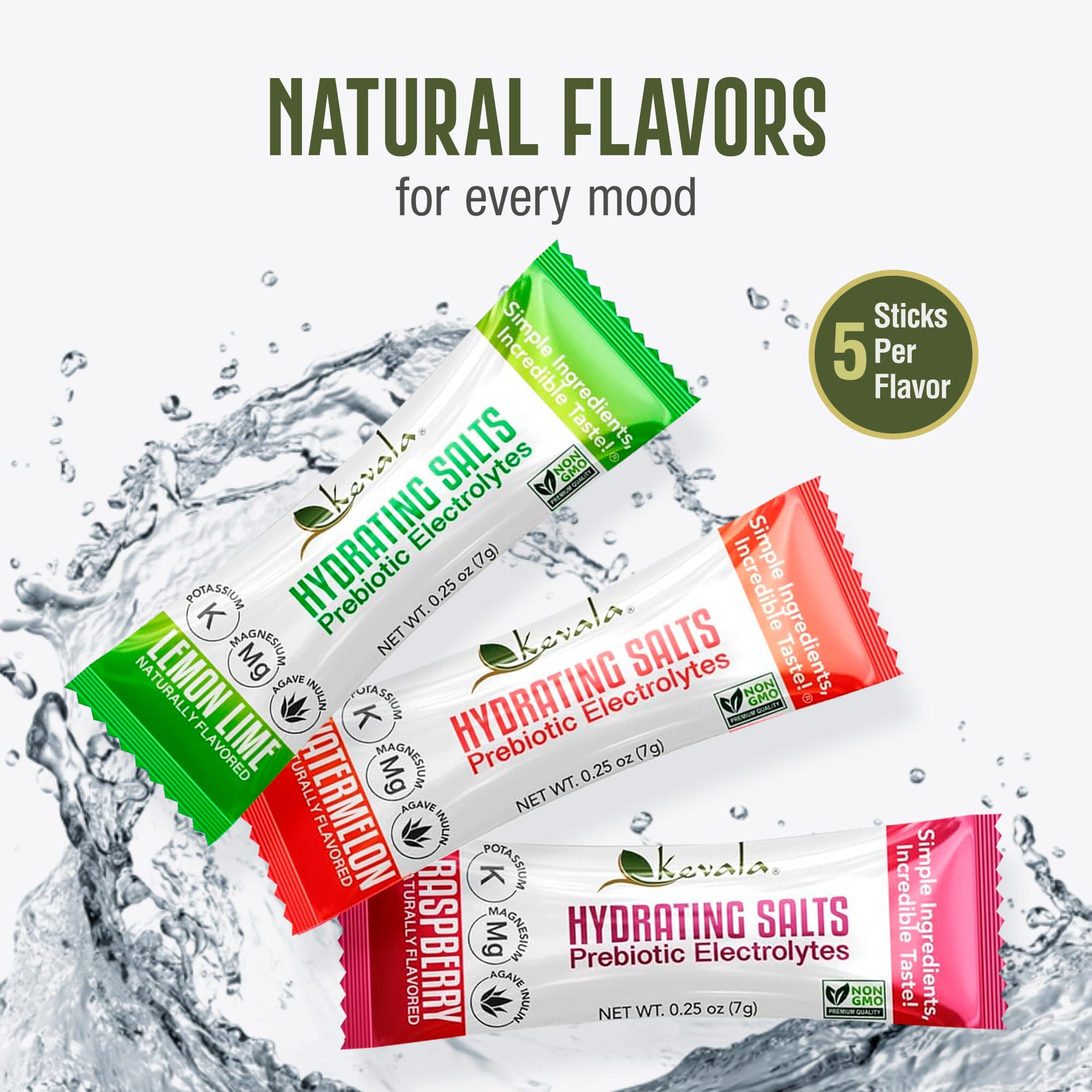 Kevala Hydrating Salts on-the-go packet makes hydration easy wherever you are