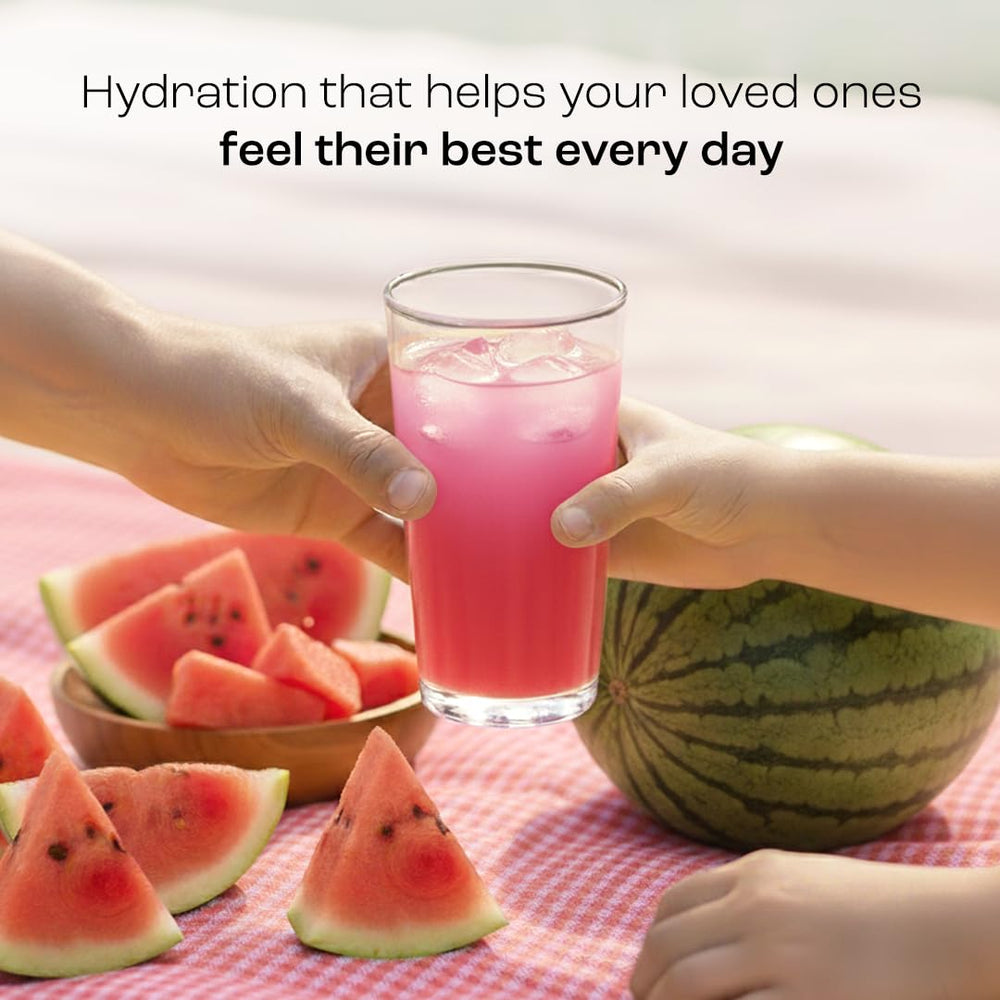 KEY NUTRIENTS shows 18 vitamins and minerals on the packaging.