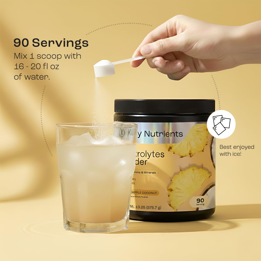 Key Nutrients athlete hydrating with electrolyte powder during workout
