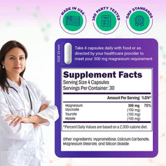 Keystone Peak Triple Magnesium glycinate form for calm evenings.