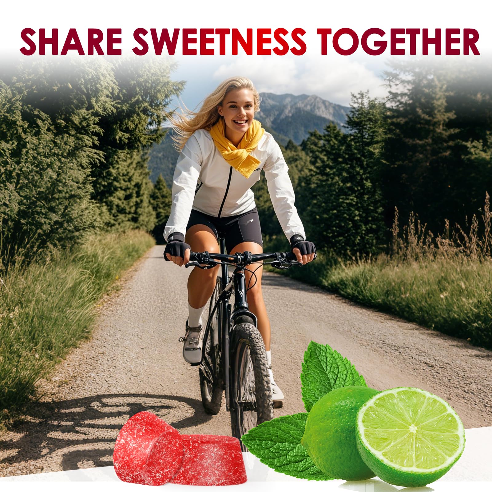 KGGCDD Keto ACV Gummies serving suggestion shows quick chew for busy days.