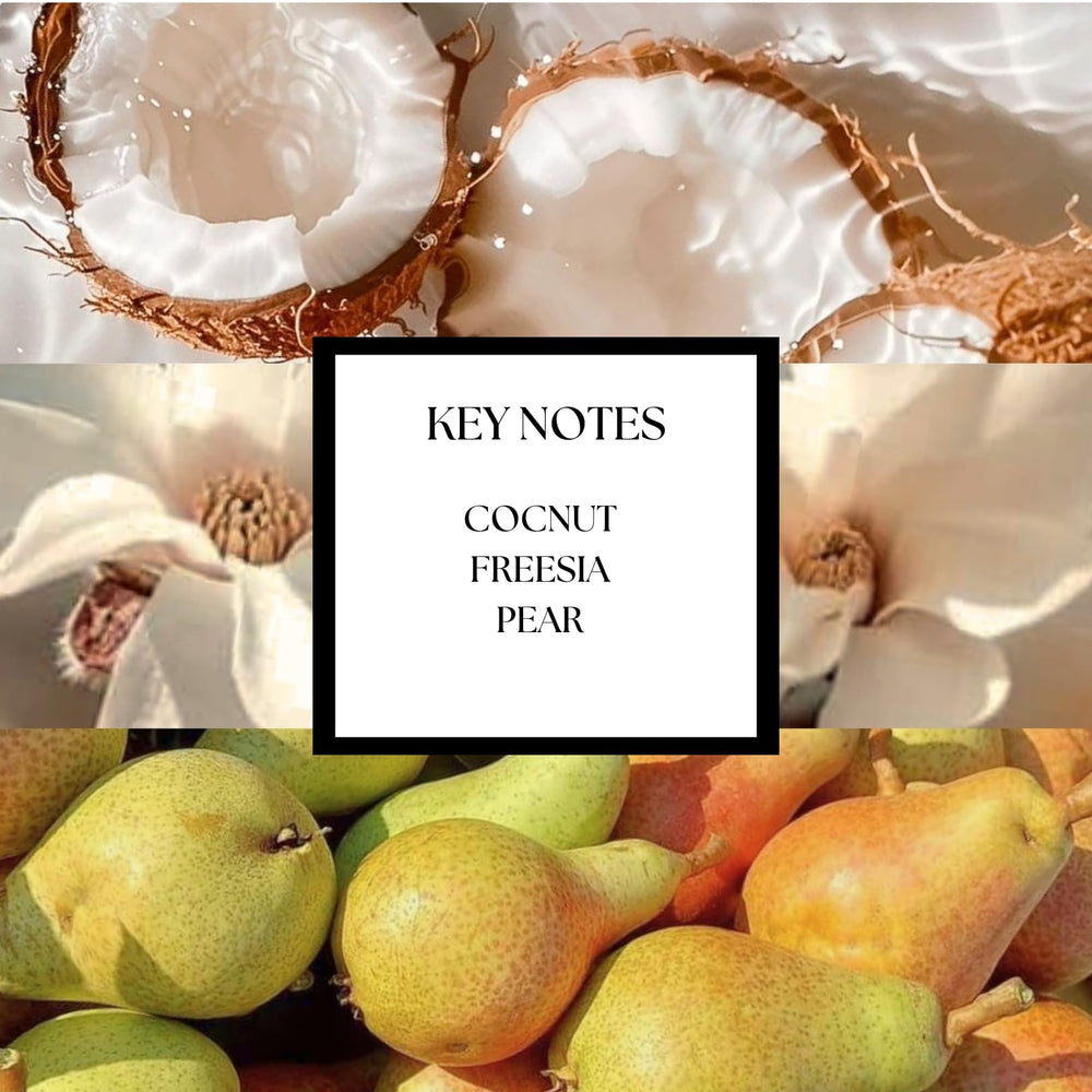 KHAPRI pear note diffuser highlight delivering bright, inviting ambience.