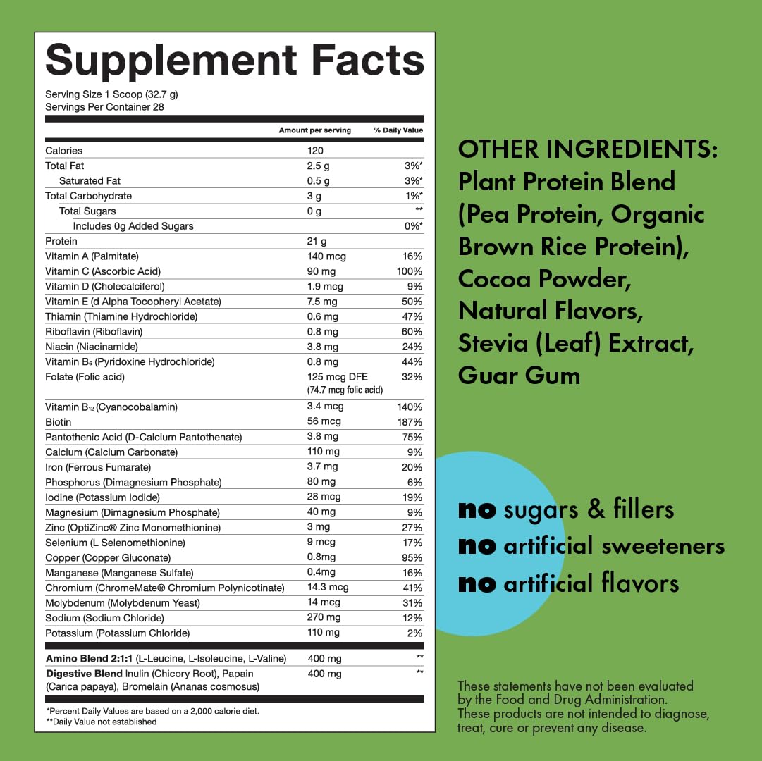 Kick Plant Protein Chocolate shaker ready for a post-workout shake.
