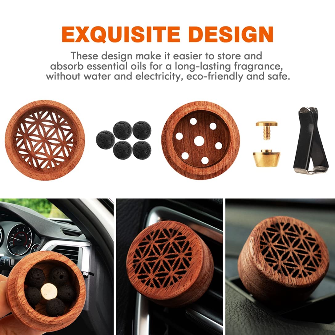 KILOSTEP diffuser close-up shows lava stone detail for natural absorption.
