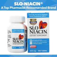 Kinara Slo Niacin's polygel-release system slowly delivers niacin with minimal flushing.