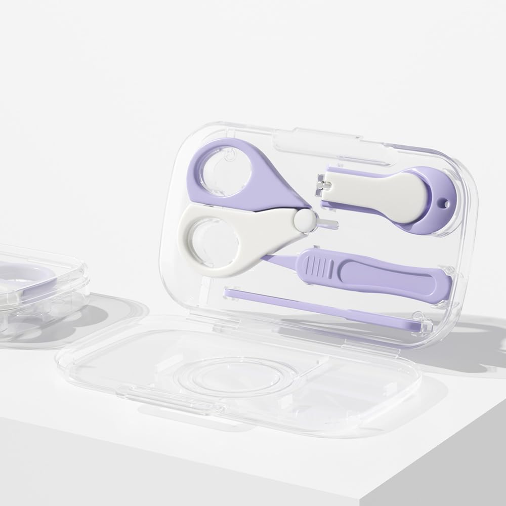 Kinderia tweezers with soft-grip handles for precise care