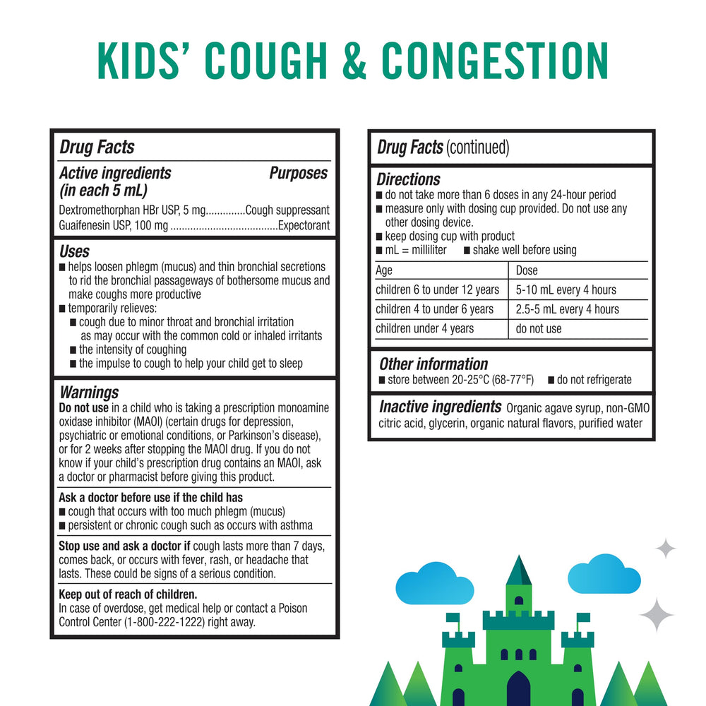 KinderMed Kids Nighttime Cold bottle delivers gentle nighttime relief.