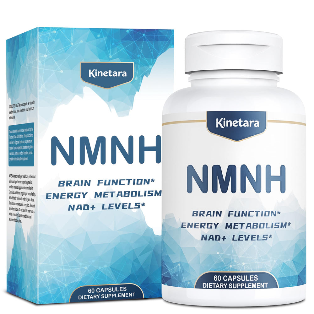 Kinetara NMNH capsule bottle for daily wellness support