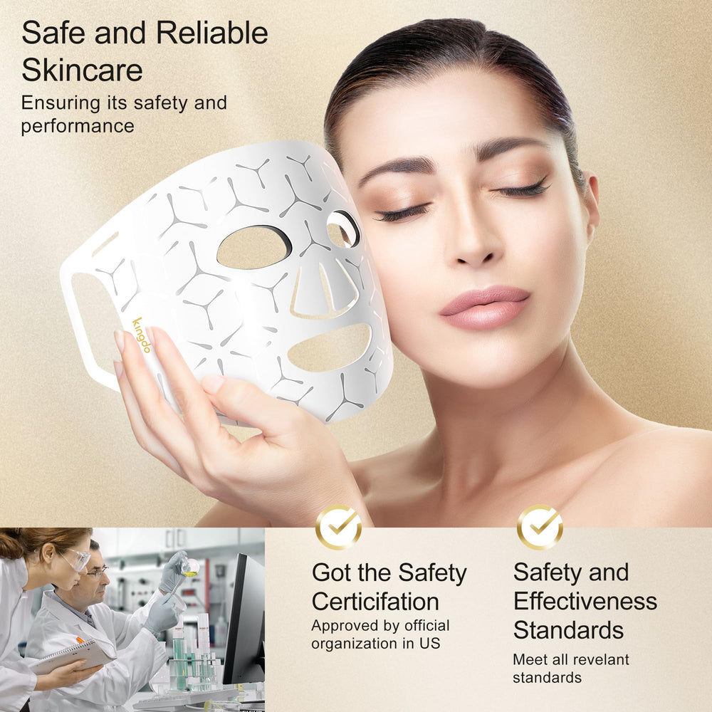 KINGDO built-in eye shields for a comfortable, light-controlled experience.