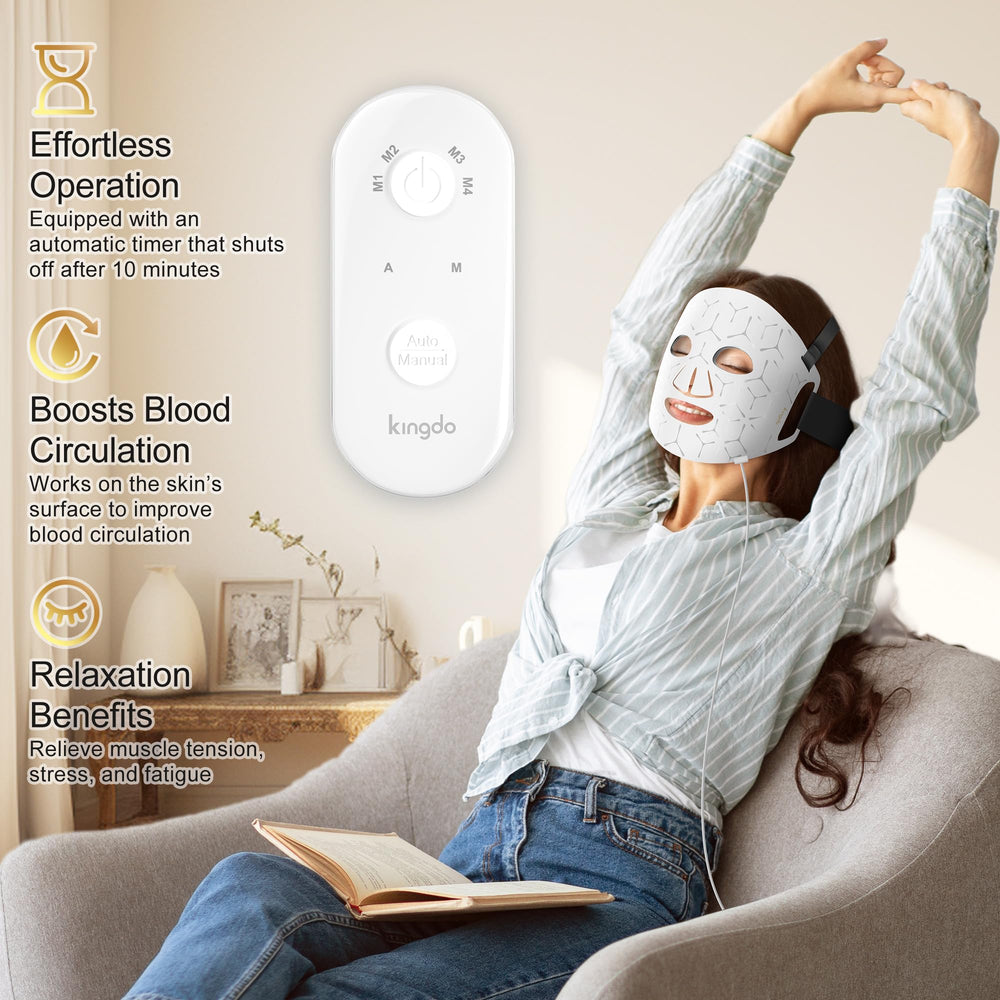 KINGDO remote and timer function enable precise 10-minute sessions.
